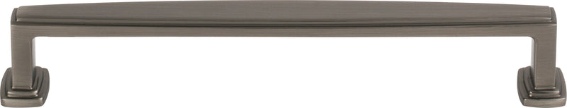 160 mm Center-to-Center Brushed Pewter Richard Cabinet Pull