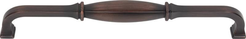 12" Center-to-Center Brushed Oil Rubbed Bronze Audrey Appliance Handle