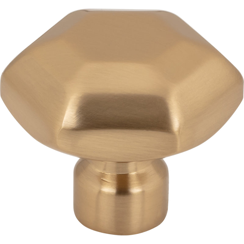 Dustin Knob 1 1/4 Inch Honey Bronze