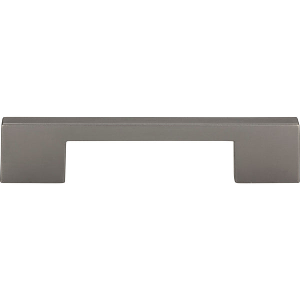 Thin Square Pull 5 1/16 Inch (c-c) Slate