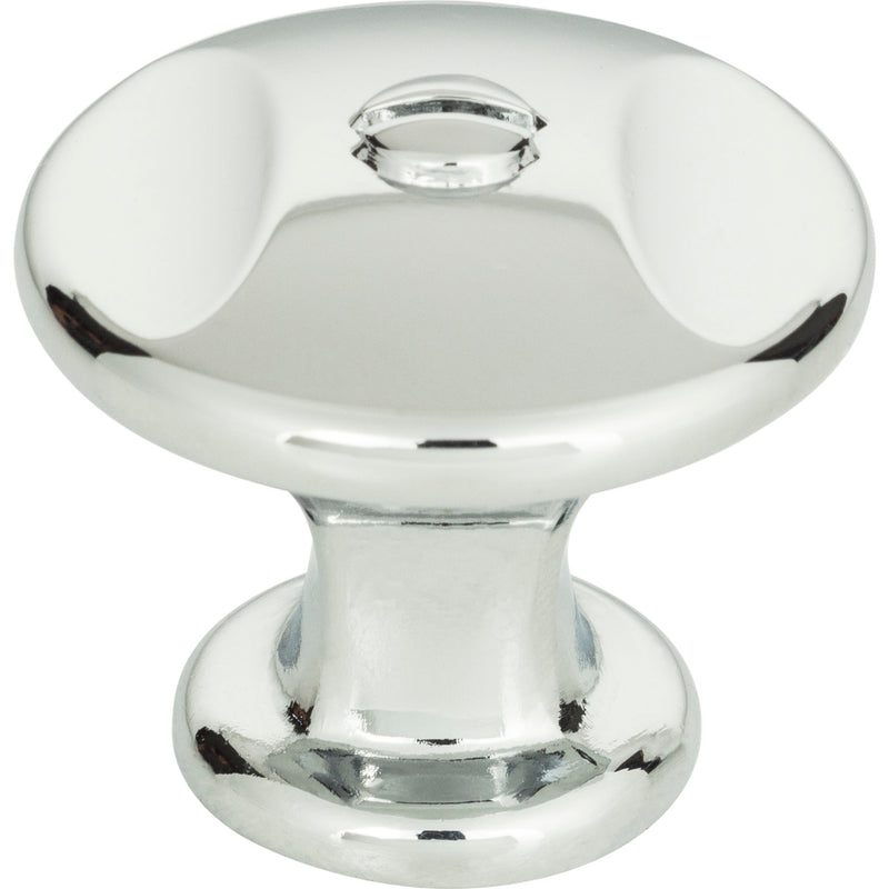 Ergo Knob 1 3/8 Inch Polished Chrome