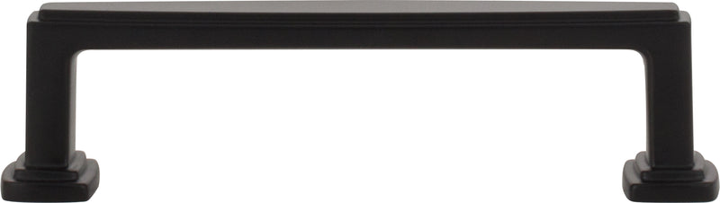 96 mm Center-to-Center Matte Black Richard Cabinet Pull