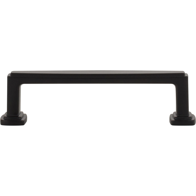 96 mm Center-to-Center Matte Black Richard Cabinet Pull