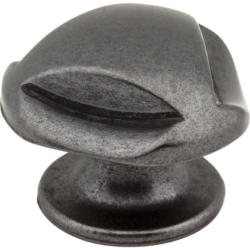 1-5/16" Overall Length Gun Metal Chesapeake Cabinet Knob