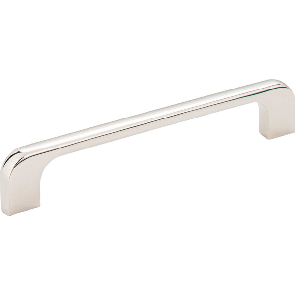 128 mm Center-to-Center Polished Nickel Alvar Cabinet Pull