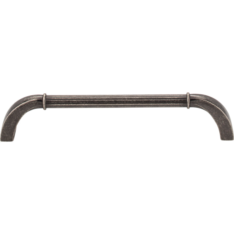 160 mm Center-to-Center Distressed Pewter Cordova Cabinet Pull