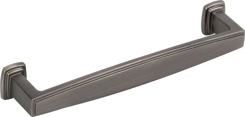 128 mm Center-to-Center Brushed Pewter Richard Cabinet Pull