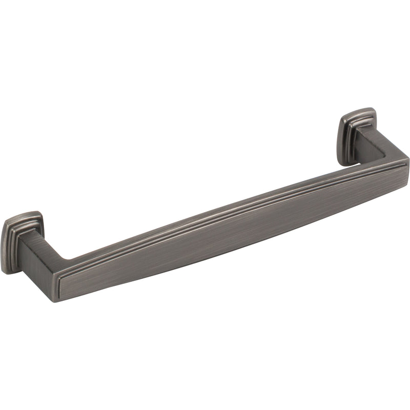 128 mm Center-to-Center Brushed Pewter Richard Cabinet Pull