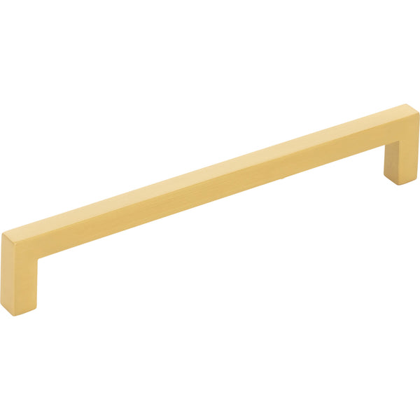 160 mm Center-to-Center Brushed Gold Square Stanton Cabinet Bar Pull