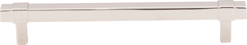 160 mm Center-to-Center Polished Nickel Square Zane Cabinet Pull