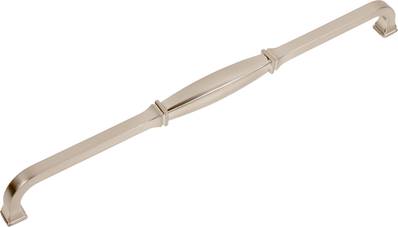 305 mm Center-to-Center Satin Nickel Audrey Cabinet Pull