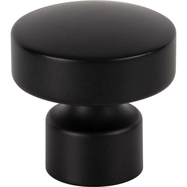 Lennox Knob 1 1/4 Inch Matte Black