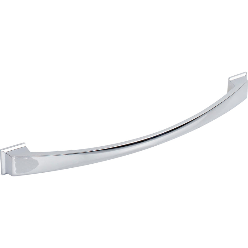 224 mm Center-to-Center Polished Chrome Arched Roman Cabinet Pull