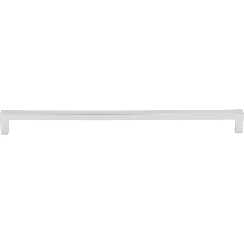 Square Bar Pull 17 5/8 Inch (c-c) Polished Chrome