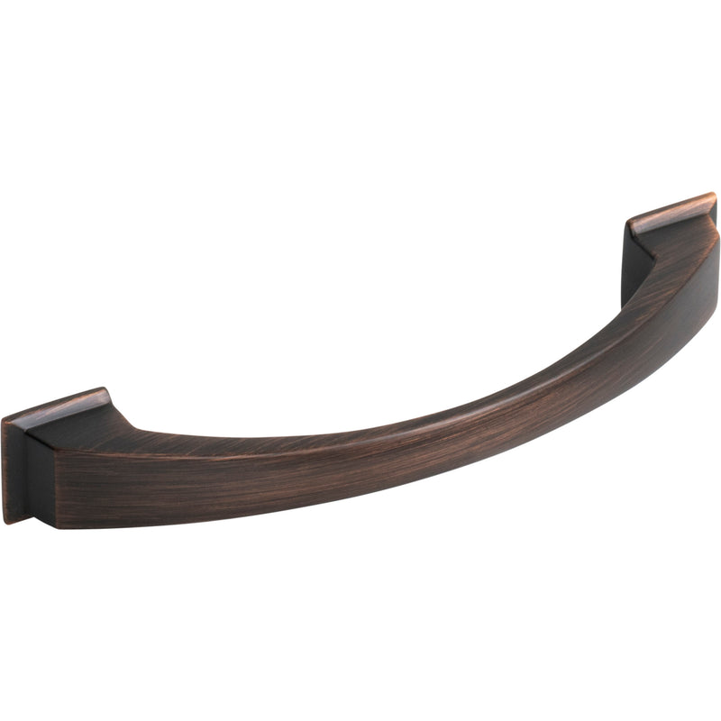 128 mm Center-to-Center Brushed Oil Rubbed Bronze Arched Roman Cabinet Pull