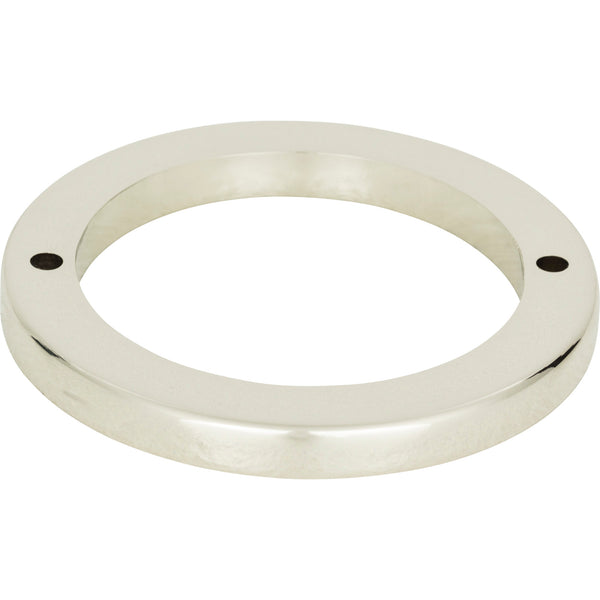 Tableau Round Base 2 1/2 Inch Polished Nickel