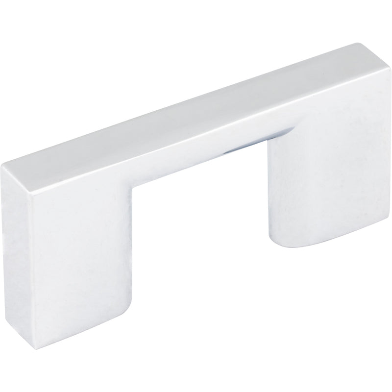 32 mm Center-to-Center Polished Chrome Square Sutton Cabinet Bar Pull