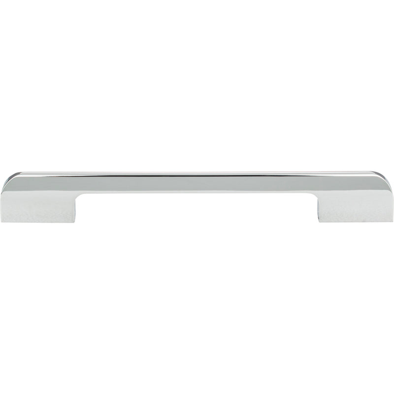 Round Thin Pull 6 5/16 Inch (c-c) Polished Chrome