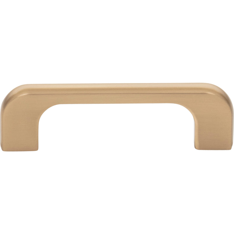 3" Center-to-Center Satin Bronze Alvar Cabinet Pull