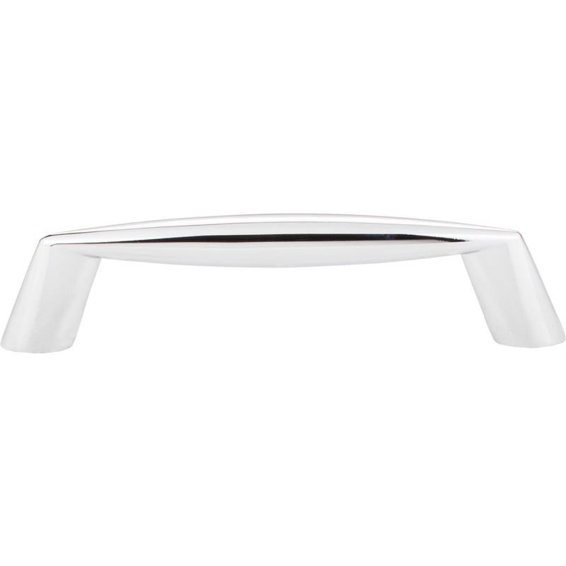 96 mm Center-to-Center Polished Chrome Zachary Cabinet Pull