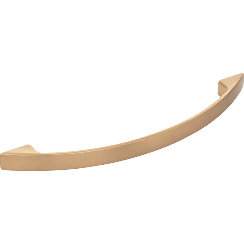 128 mm Center-to-Center Satin Bronze Arched Somerset Cabinet Pull