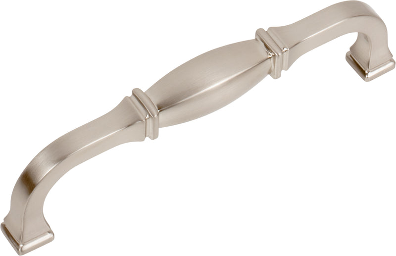 128 mm Center-to-Center Satin Nickel Audrey Cabinet Pull