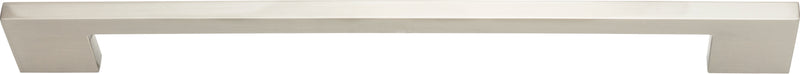 Thin Square Pull 11 5/16 Inch (c-c) Brushed Nickel