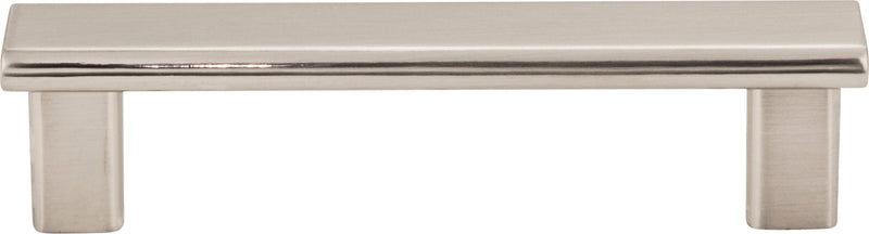 96 mm Center-to-Center Satin Nickel Square Park Cabinet Pull