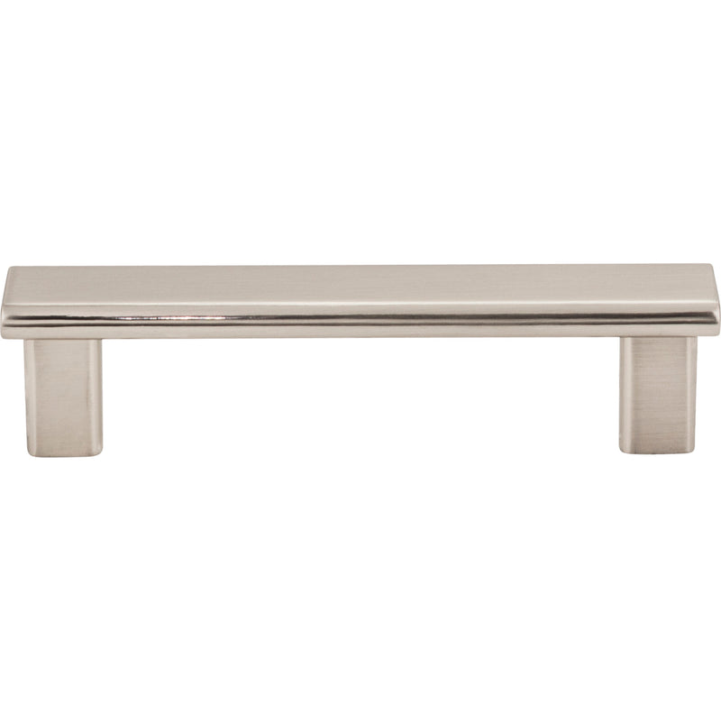 96 mm Center-to-Center Satin Nickel Square Park Cabinet Pull