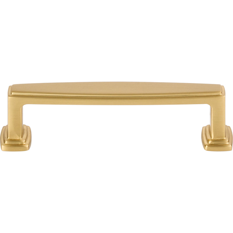 96 mm Center-to-Center Brushed Gold Richard Cabinet Pull