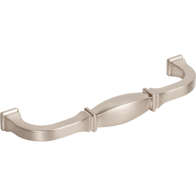 128 mm Center-to-Center Satin Nickel Audrey Cabinet Pull