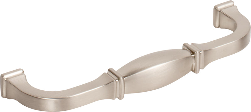 128 mm Center-to-Center Satin Nickel Audrey Cabinet Pull