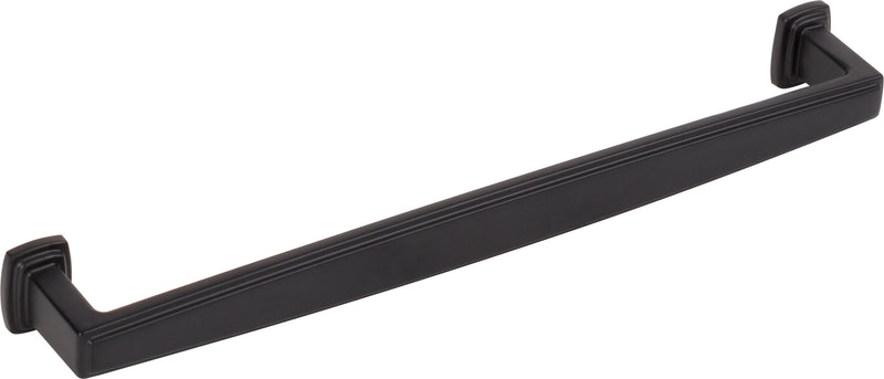 192 mm Center-to-Center Matte Black Richard Cabinet Pull