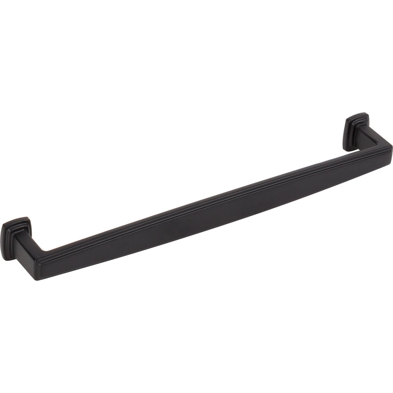 192 mm Center-to-Center Matte Black Richard Cabinet Pull