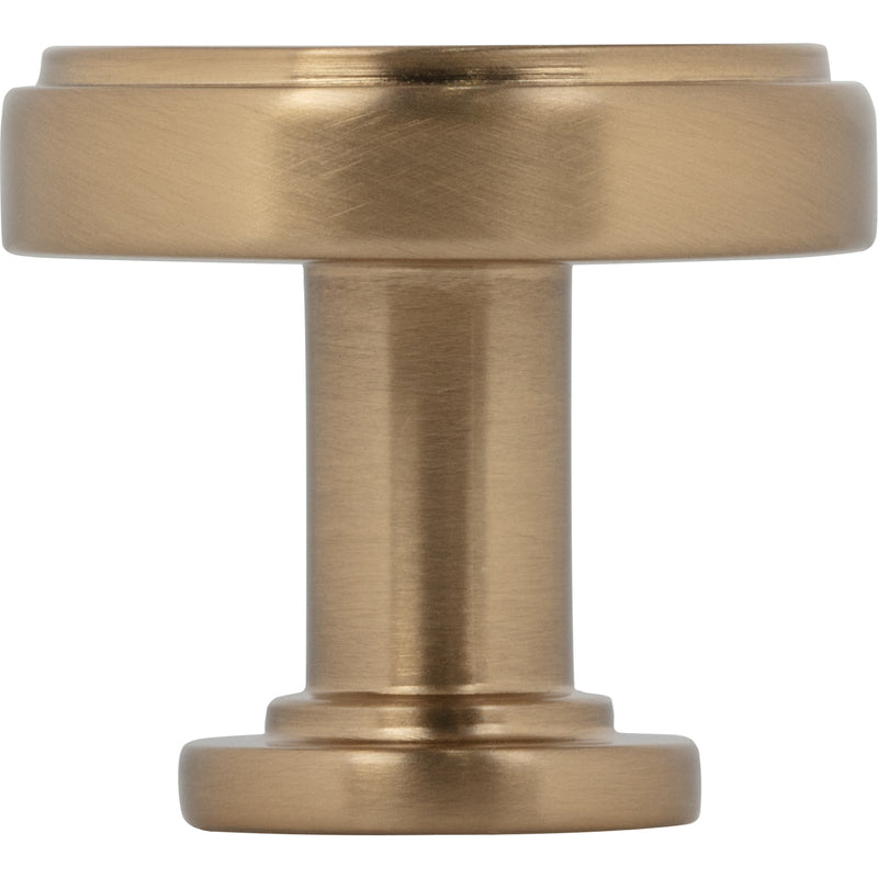 1-1/4" Diameter Satin Bronze Richard Cabinet Knob