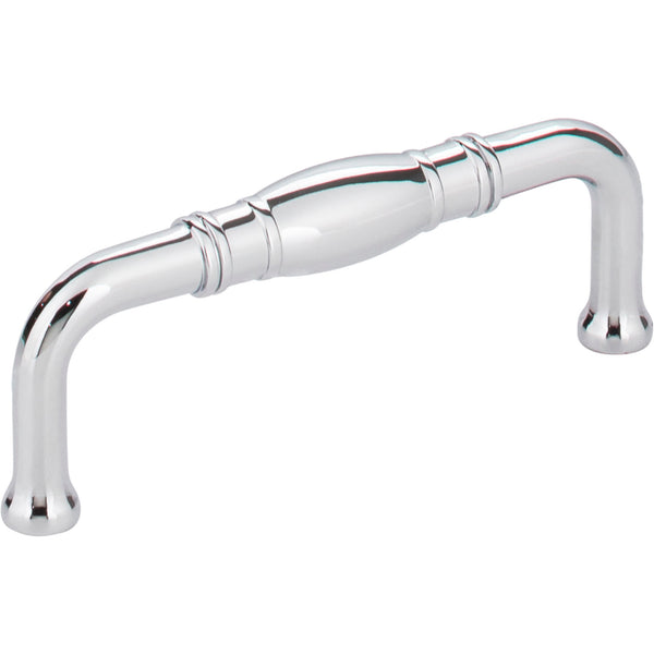 3" Center-to-Center Polished Chrome Durham Cabinet Pull