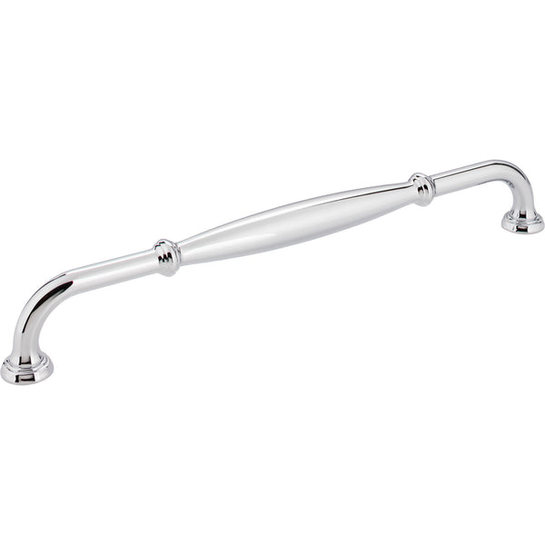 12" Center-to-Center Polished Chrome Tiffany Appliance Handle