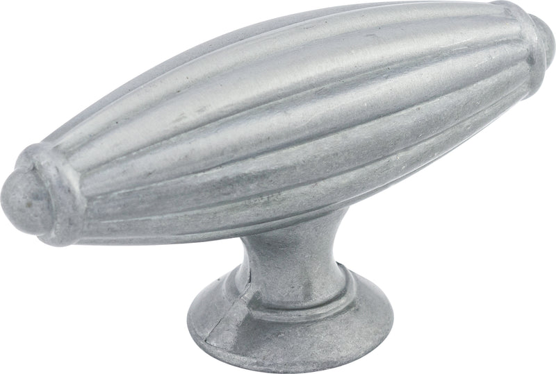 Tuscany T-Handle 2 7/8 Inch Pewter Light