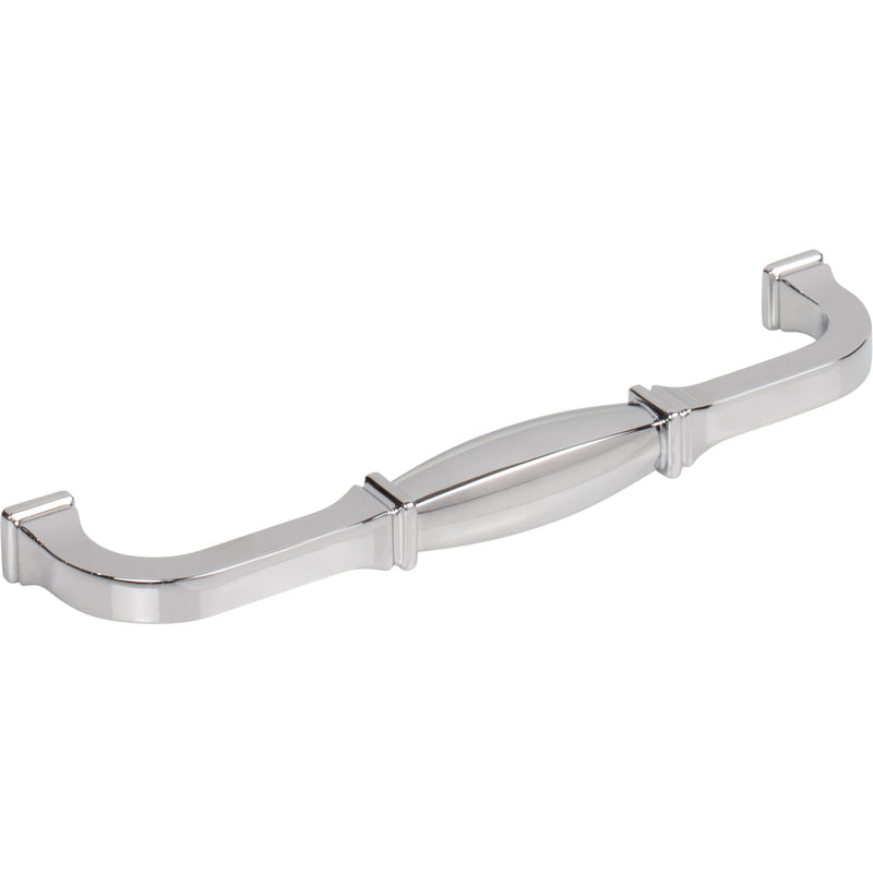 160 mm Center-to-Center Polished Chrome Audrey Cabinet Pull