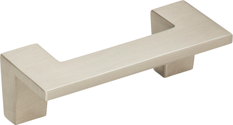 U Turn Pull 2 1/2 Inch (c-c) Brushed Nickel