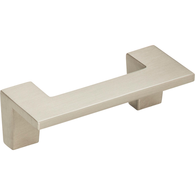 U Turn Pull 2 1/2 Inch (c-c) Brushed Nickel