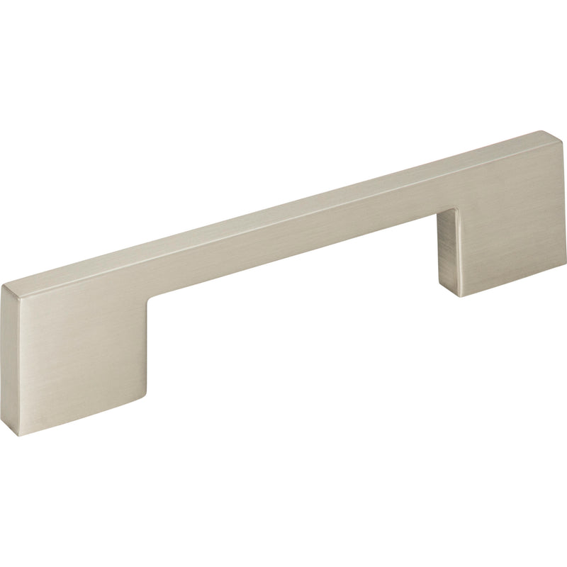 Thin Square Pull 5 1/16 Inch (c-c) Brushed Nickel