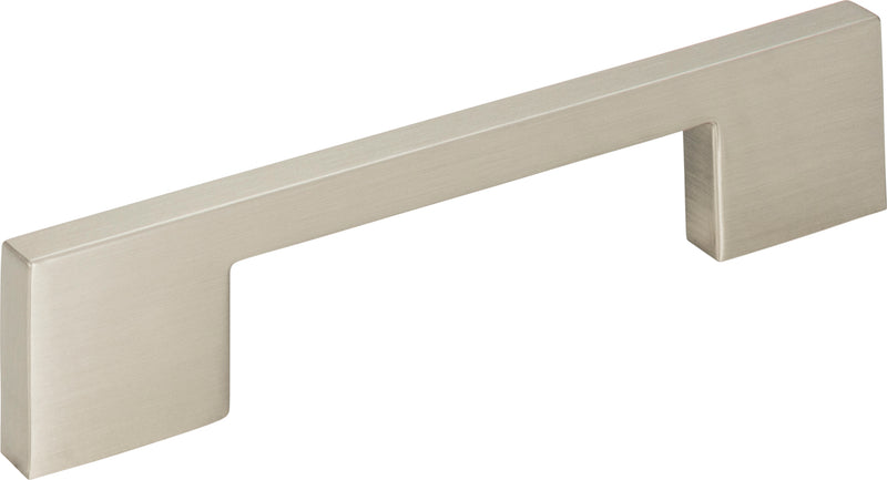 Thin Square Pull 5 1/16 Inch (c-c) Brushed Nickel