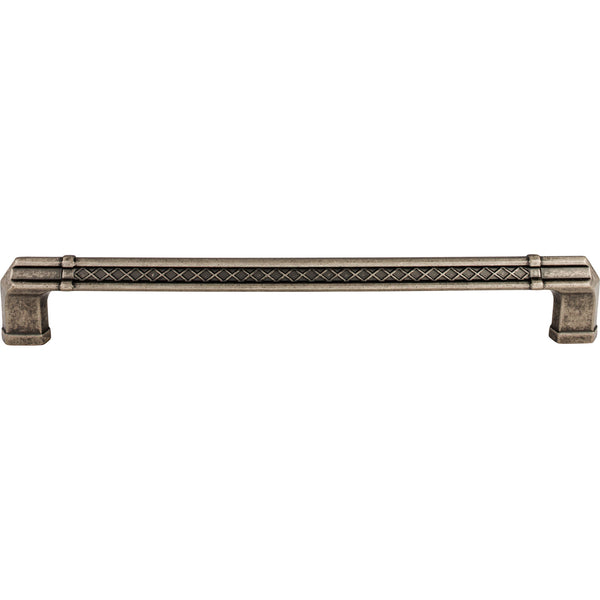 Tower Bridge Appliance Pull 12 Inch (c-c) Pewter Antique