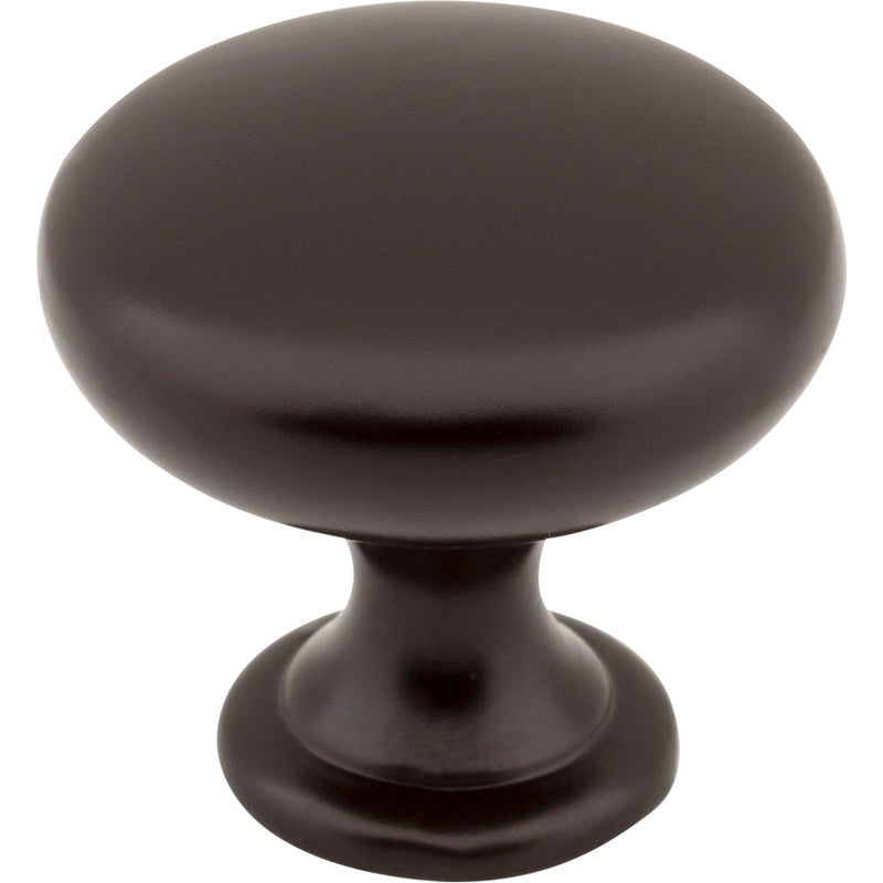 1-3/16" Diameter Dark Bronze Madison Cabinet Mushroom Knob