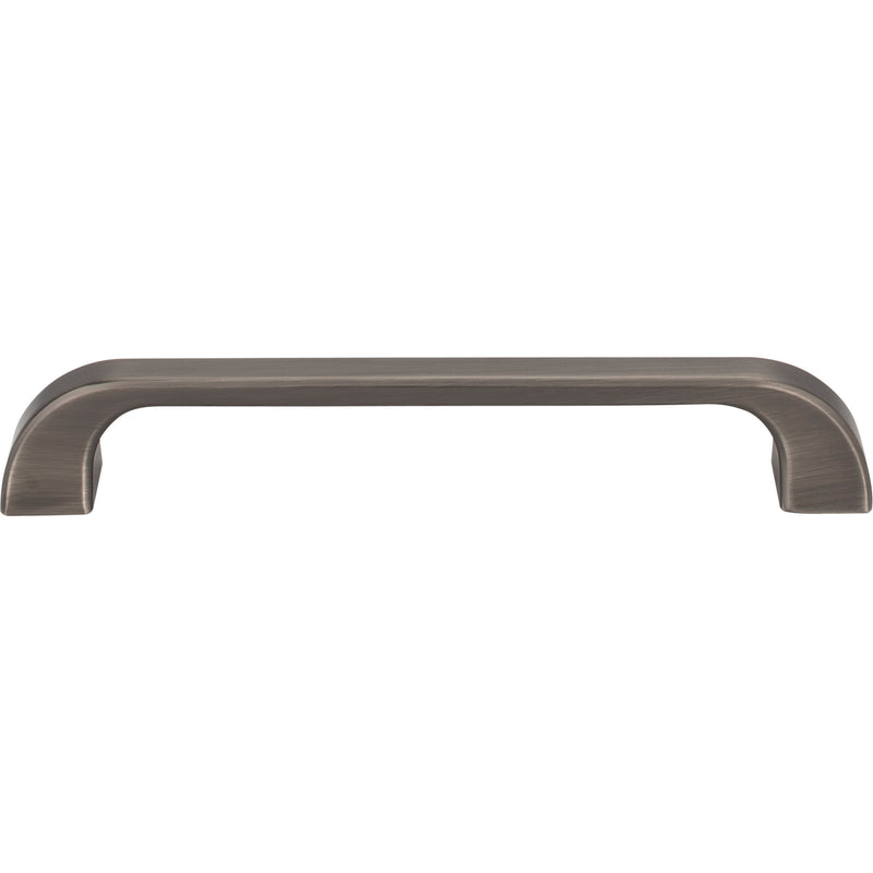 160 mm Center-to-Center Brushed Pewter Square Marlo Cabinet Pull