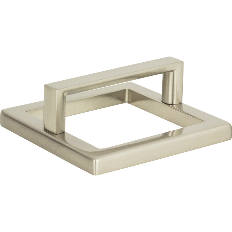 Tableau Square Base and Top 2 1/2 Inch (c-c) Brushed Nickel