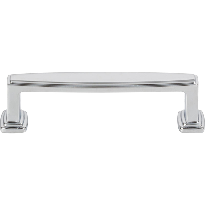 96 mm Center-to-Center Polished Chrome Richard Cabinet Pull