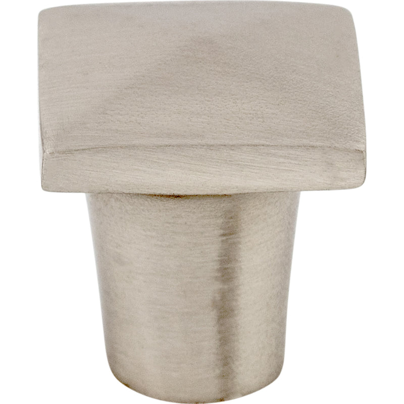 Aspen II Square Knob 3/4 Inch Brushed Satin Nickel