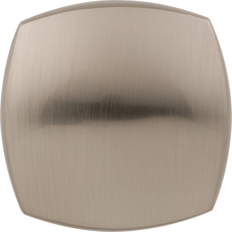 1-3/8" Overall Length Satin Nickel Square Audrey Cabinet Knob